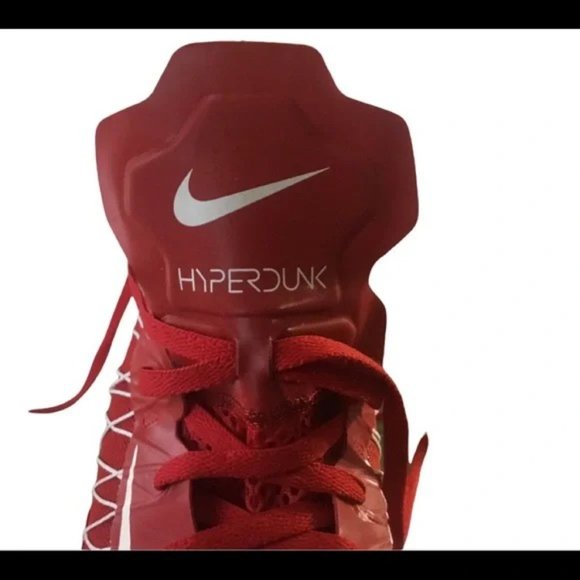 SOLD! Nike Hyperdunk 2012 basketball shoe red/white Size 16 - Picture 7 of 16